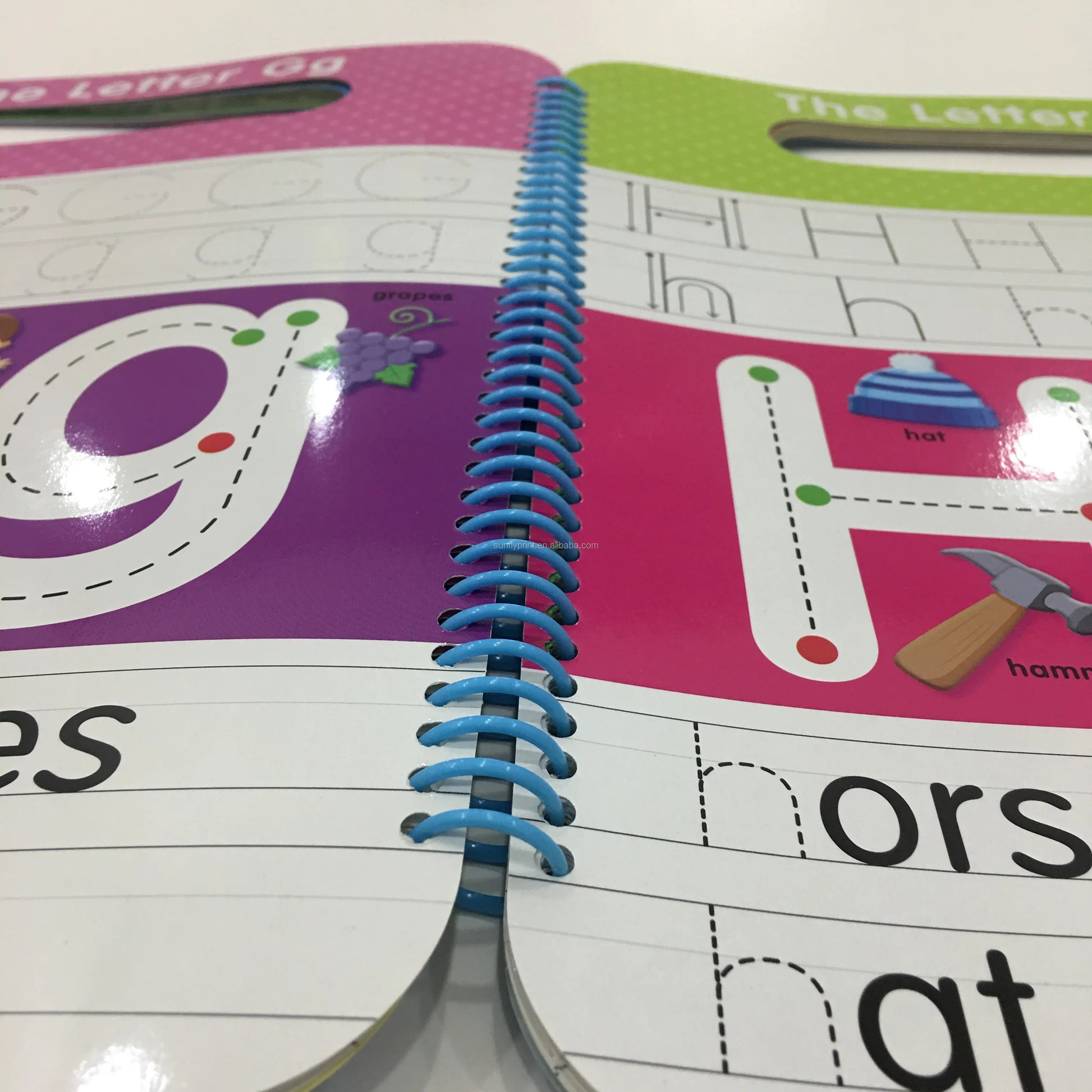 KTX-131155 Custom Drawing Spiral Book for Kids with Watercolour Pens, Ideal for Creative Learning and Writing