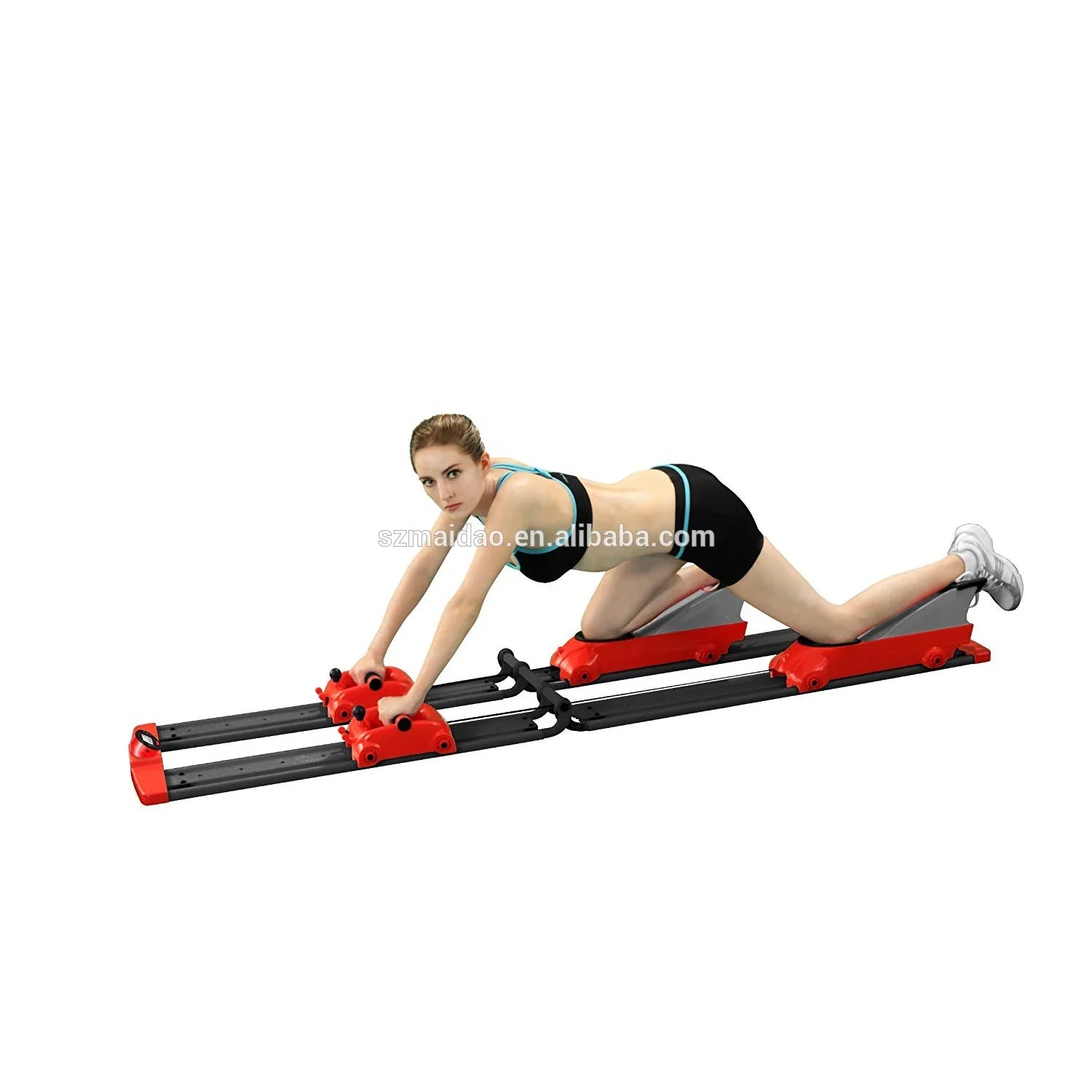 HKM-730771 Bear Crawl Horizontal Exercise Machine with LCD Monitor for Full-Body Training