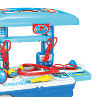 HKM-654675 Kids Educational Medical Toy Doctor Set for Pretend Play - Ages 2-7, ABS Plastic, Includes Tools