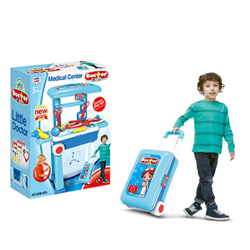 KTX-654675 Kids Educational Medical Toy Doctor Set for Pretend Play - Ages 2-7, ABS Plastic, Includes Tools