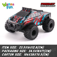 HKM-574483 High-Speed 4WD 27MHZ RC Drift Car with PVC Shell, Lights, and Camera, Ready-to-Go Racing Toy for Boys