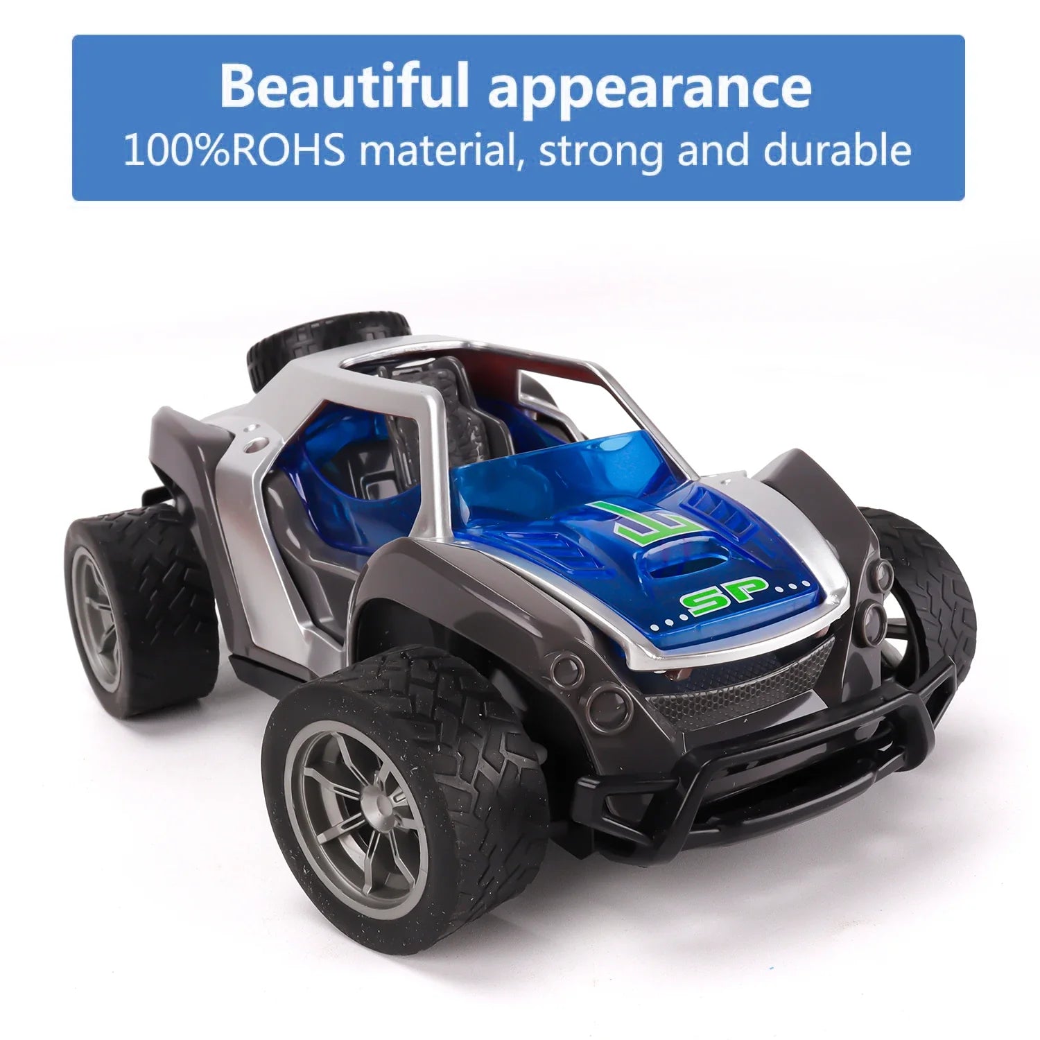 HKM-377875 4WD Off-Road Remote Control Buggy with Interchangeable Shells for Kids Ages 2-14