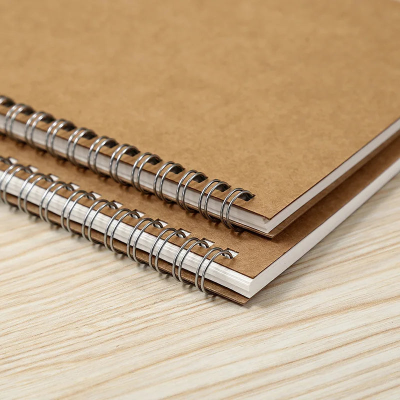 KTX-818131 Pocket-Sized Spiral Notebooks - 5 Pack with 180 Ruled Pages for Writing and Drawing