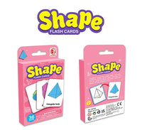 HKM-905619 Early Learning Math Educational Cards - 36 Piece Set for Kids