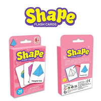 HKM-905619 Early Learning Math Educational Cards - 36 Piece Set for Kids