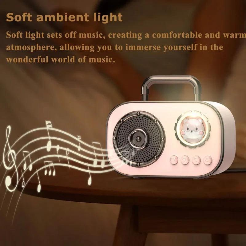 KTX-267539 Portable Mini Karaoke Speaker for Home and Outdoor Use – Wireless Family Singing Device