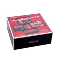 HKM-587795 All-In-One Makeup Set with Labelling - Korean Beauty Vanity Box for Girls