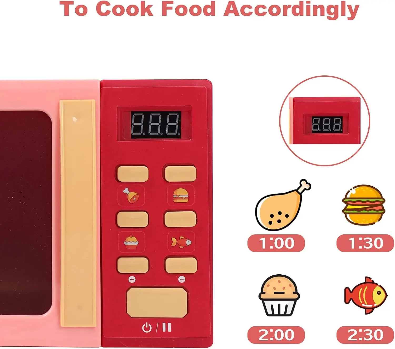 HKM-130387 Realistic 23-Piece Electric Kitchen Appliances & Tool Play Set for Kids