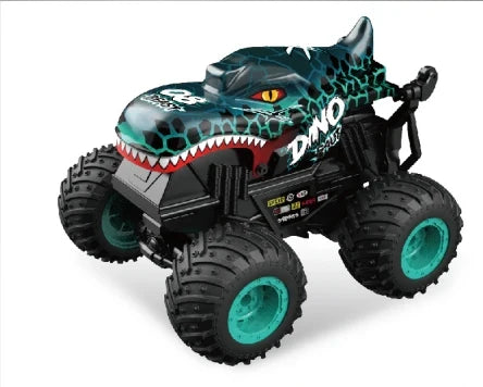 HKM-934931 360° Rotating Remote Control Dinosaur Stunt Truck - 2.4G Electric Crawler for Indoor and Outdoor Play