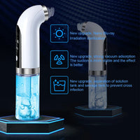 HKM-291731 Facial Lift Electric Micro Bubble Water Cycle Acne and Pore Vacuum Cleaner