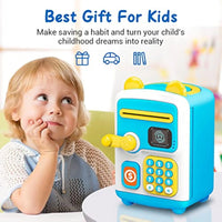 HKM-752979 Electronic Piggy Bank with Face Recognition and ATM Password Feature for Kids