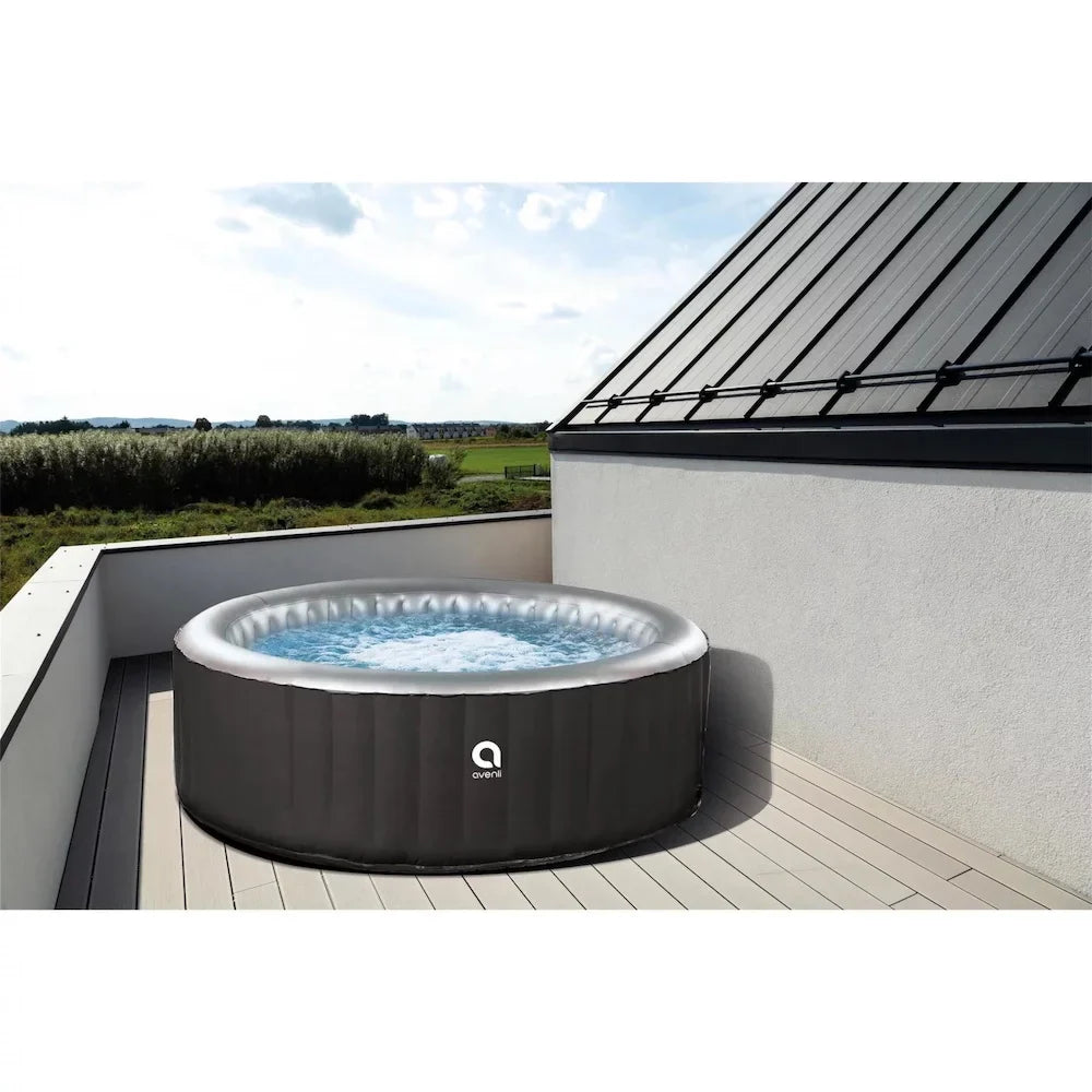 HKM-536467 Inflatable Outdoor Spa Pool and Swim Spa, 165cm x 70cm Inflatable Hot Tub