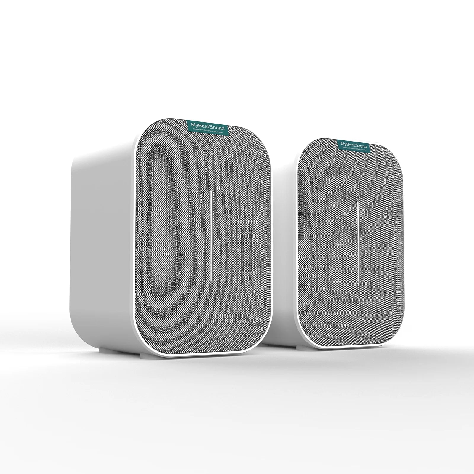 KTX-660755 Portable 50W BT Bookshelf Speakers for Home Audio - Active Stereo System