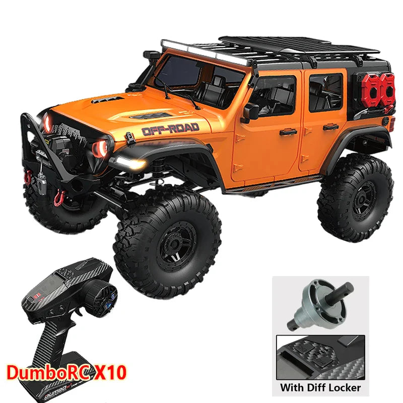 KTX-141523 1:10 Scale Off-Road RC Monster Truck with 4WD, 2.4GHz Remote Control, LED Lights, and 18km/h Speed