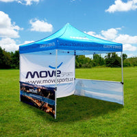 HKM-388435 Waterproof 10x10ft Aluminium Gazebo Canopy for Outdoor Events, Weddings, and Trade Shows