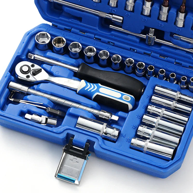 KTX-231507 53-Piece Multi-Function Household Tool Set for Home Repair and Maintenance