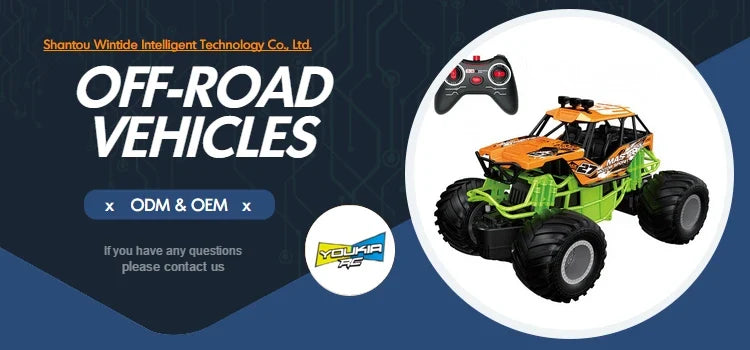HKM-016275 4WD 1:20 Scale RC Climbing Vehicle - Remote Control Off-Road Buggy for Kids