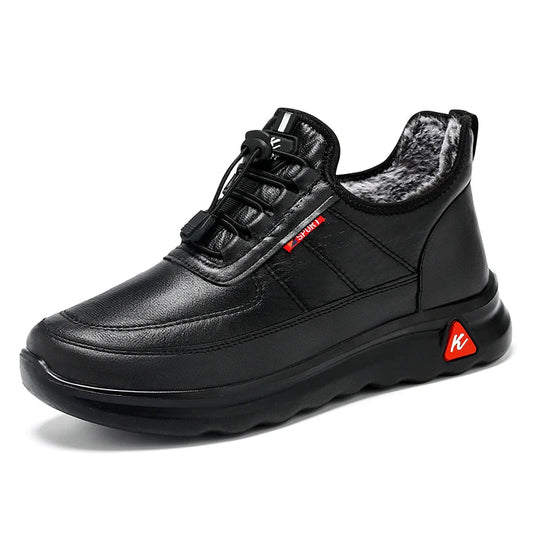 HKM-721235 BM-21802Winte Men's Cotton Shoes Men's Hiking Shoes Warm Walking Non-slip Men Shoes