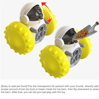 HKM-864787 Interactive Pet Tumbler Toy for Dogs and Cats - Slow Feeder Balance Swing Food Dispenser in Multiple Colours