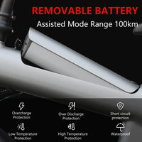 EU/US Warehouse Newest Pro Upgraded Version Q3 Foldable EBike All Terrain Electric Bicycle Fat Tire Electric Mountain CITY Bike
