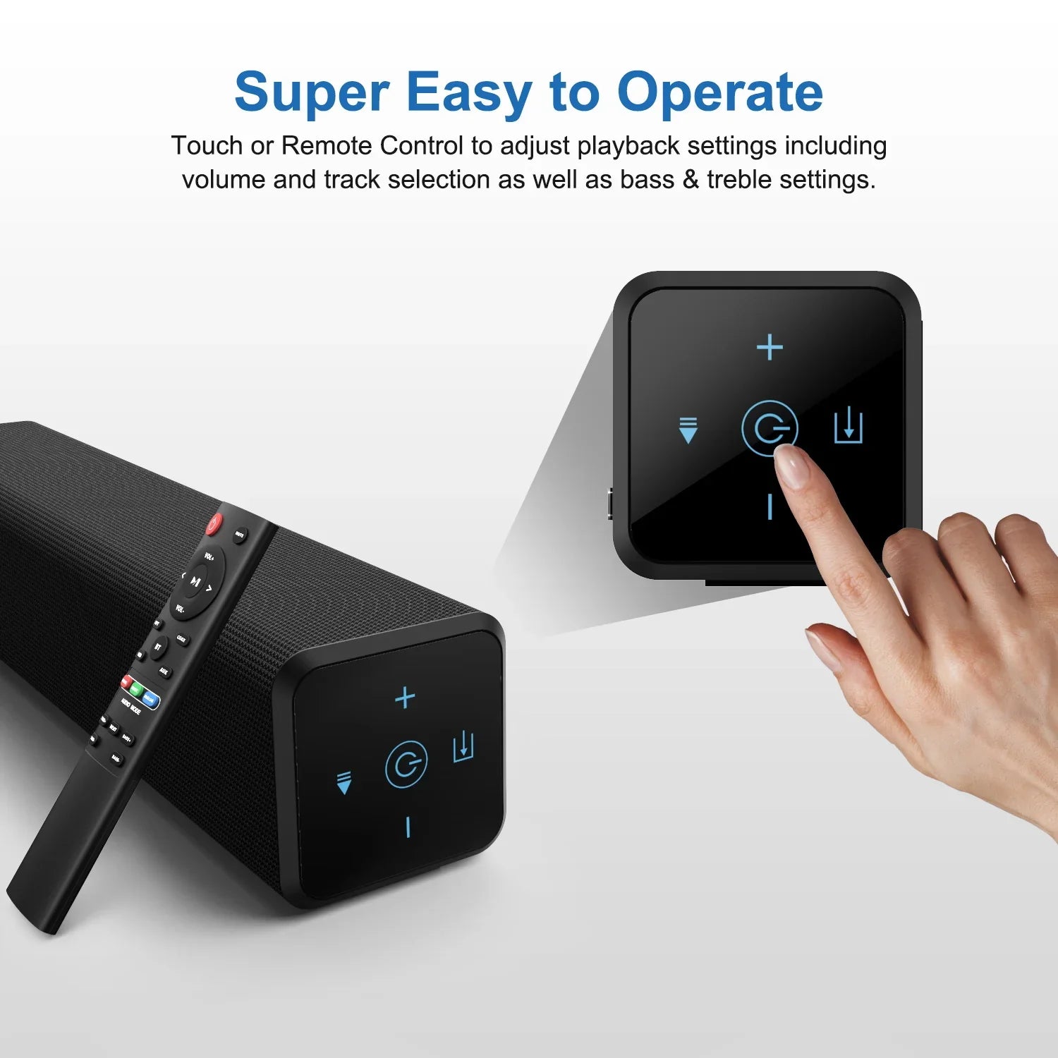 KTX-189651 Home Theatre System Sound Bar 2.0 Channel Speaker for Immersive Audio Experience