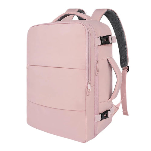 Travel Backpack for Women Men, 15.6inch Laptop Backpack, School Bag Daypack for Weekender Business Hiking, Pink