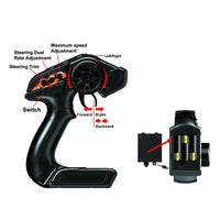HKM-233299 1:8 RC Off-Road Truck, High-Speed 45 km/h Remote Control Vehicle for All Ages, 4WD, Waterproof Motor