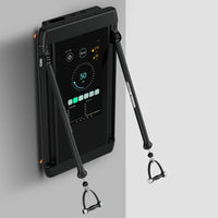 HKM-435859 Smart Home Gym Fitness Mirror - Integrated Body Training & Recovery System, Modern Design, 1300mm x 700mm x 165mm