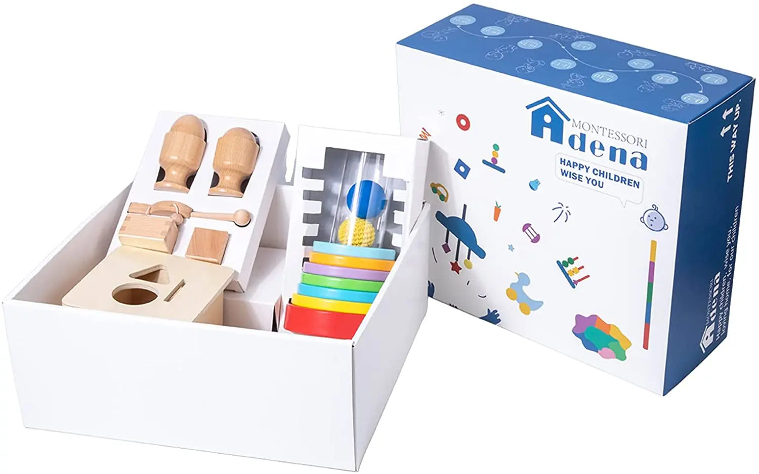 KTX-218259 Montessori Wooden Shape Puzzles for Kindergarten Learning and Development