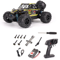 HKM-380179 1:18 Scale Waterproof Remote Control Car with High Speed up to 60km/h, 2.4GHz Control, USB Charging, Indoor/Outdoor Use