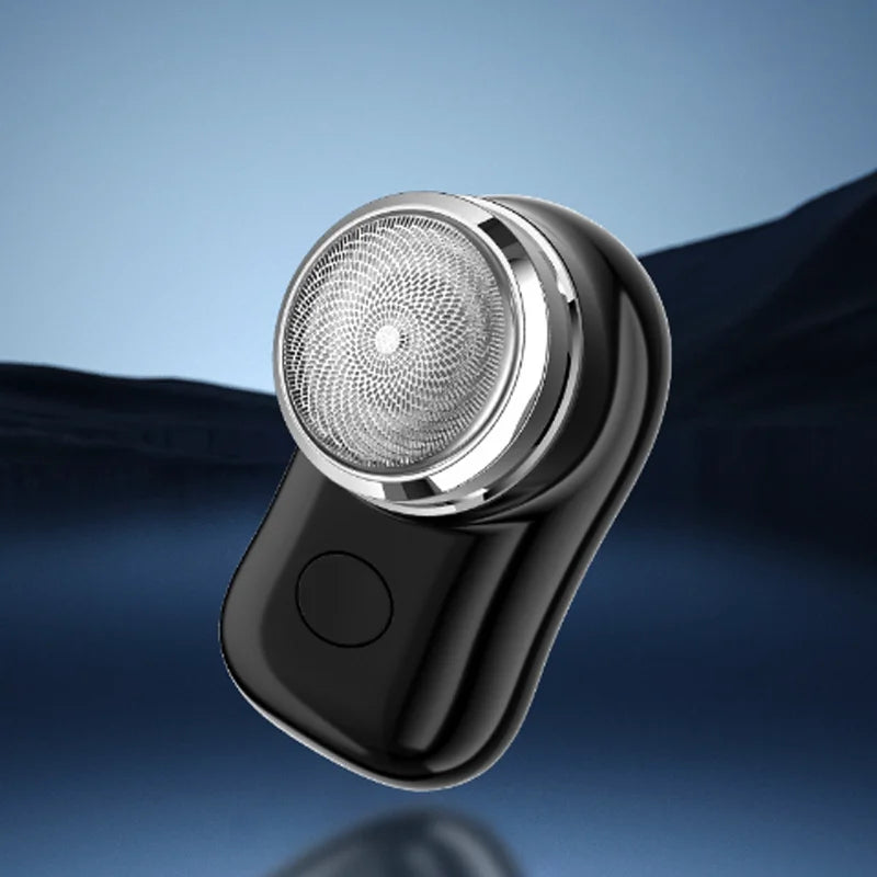 HKM-422803 Compact Waterproof Mini Electric Razor for Travel - Rechargeable Pocket Shaver
