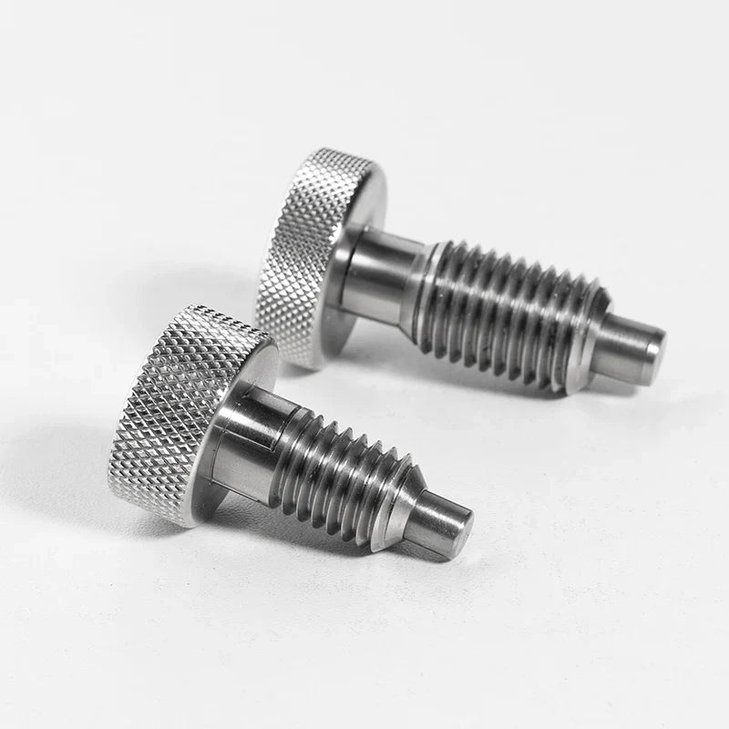 KTX-394195 Retractable Spring Plunger Lock Out Index Pin with Stainless Steel Knob