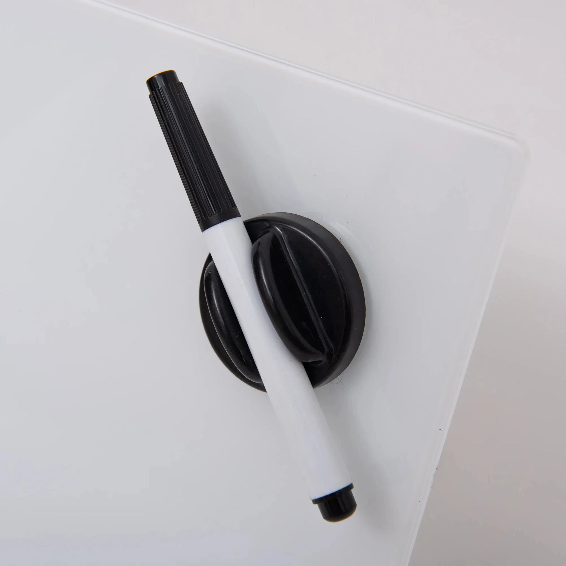 KTX-223699 Small Desktop Glass Dry Erase Board with Stand for Classroom and Office Use