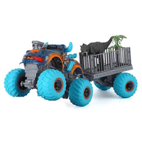 HKM-081811 6x6 Remote Control Monster Truck Stunt Car - 1/16 Scale Electric Vehicle for Ages 5+