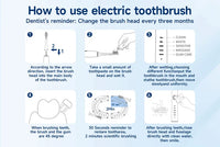 HKM-093971 Ultrasonic Rechargeable Electric Toothbrush for Effective Teeth Cleaning