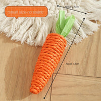 HKM-571027 Eco-Friendly Cat Toy - Paper Rope Carrot for Biting and Grinding, Small & Large Sizes Available