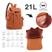 NOVOTE Outdoor Large Capacity Drawstring Pouch Backpack PU Leather Strap Carry System Polyester Multiple Colors Travel