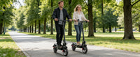 HKM-0661075 Electric Scooter 1000W Motor 48V 16Ah Battery 31 Mile Range Foldable 6063 Aluminum Alloy High-Speed Performance