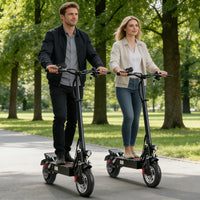 48V 16Ah Lithium Battery Folding EScooter 1000W Motor 35km/h Max Speed 50KM Range 6063 Aluminum Alloy Adult Scooter