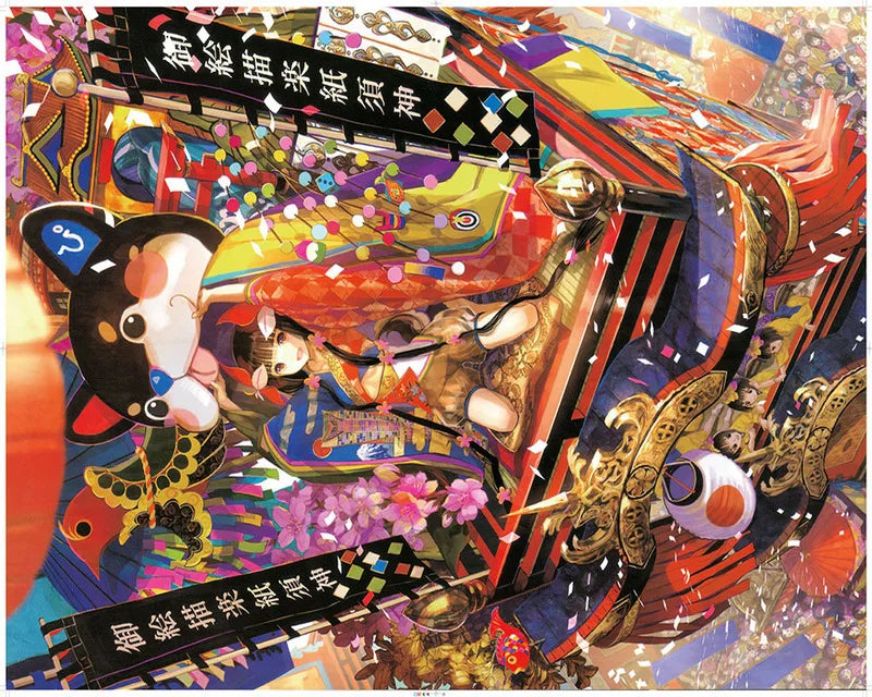 KTX-514323 Custom 1000 Piece Jigsaw Puzzle Featuring Famous Painting Scenery for Educational Decompression Activities