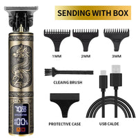 HKM-078163 Professional Wireless Hair Trimmer for Precision Haircuts and Grooming