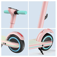 MK027 Eu US European Warehouse Scooter Electrique 130W 14KM/H IPX4 E Scooter Pink Electric Scooter for Kids