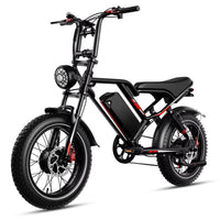 HKM-4871379 Adult Electric Bicycle Featuring 2000W Motor, 20 MPH Top Speed, 48V System and 48V 18.0Ah Battery for Daily Commuting