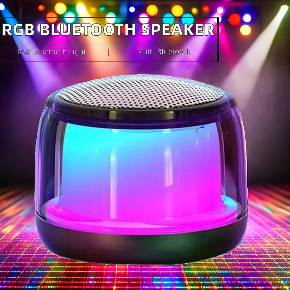 KTX-381651 Portable RGB Mini Speaker with 3W Output Power and Multi-Device Compatibility