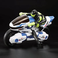 HKM-475027 Stunt Motorcycle RC Car for Kids - 2.4G Mini Radio Control Model with 360° Spin, Indoor/Outdoor Use