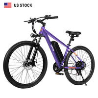 Qlife Racer 27.5 Inch 21 Speed Cycle Battery Electric Mountain Bike with Lithium Battery