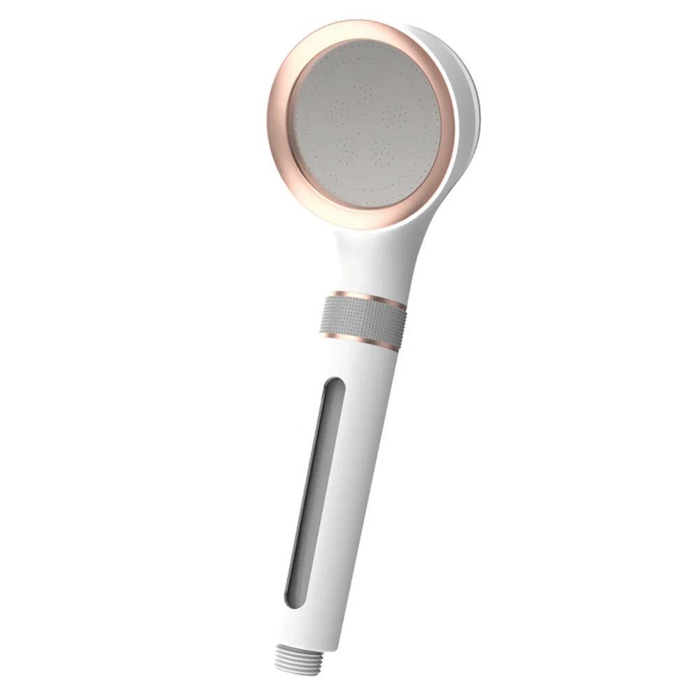 KTX-245011 Luxury Handheld High-Pressure Shower Head with Water Filters and ABS Construction