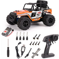 HKM-084115 1:18 Scale RC High-Speed Off-Road Buggy - 4WD Remote Control Car for Indoor and Outdoor Use