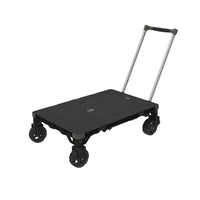 HKM-290131 Lightweight Folding Black Table for Outdoor Camping and Multifunctional Use
