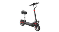 HKM-9219283 Electric Scooter 1200W Motor 48V 15.6Ah Battery 37 Mile Range 11-Inch Off-Road Tires Hydraulic Brakes ABS Foldable NFC